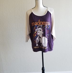 Good Rock Speed Madonna 'Like A Virgin' baseball t